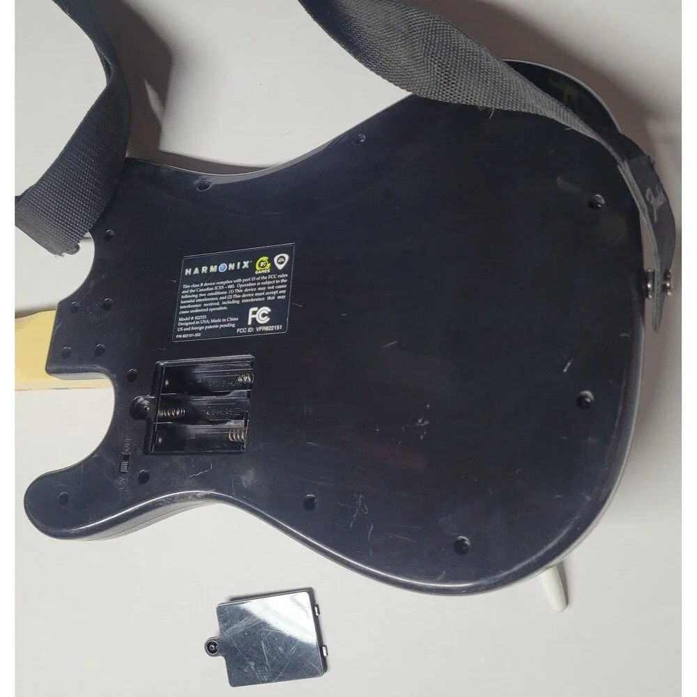 Rock Band Fender Stratocaster PS PlayStation Wireless Guitar 822151 Harmonix